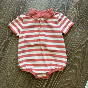 Old Navy Polo Bubble Romper 3-6M